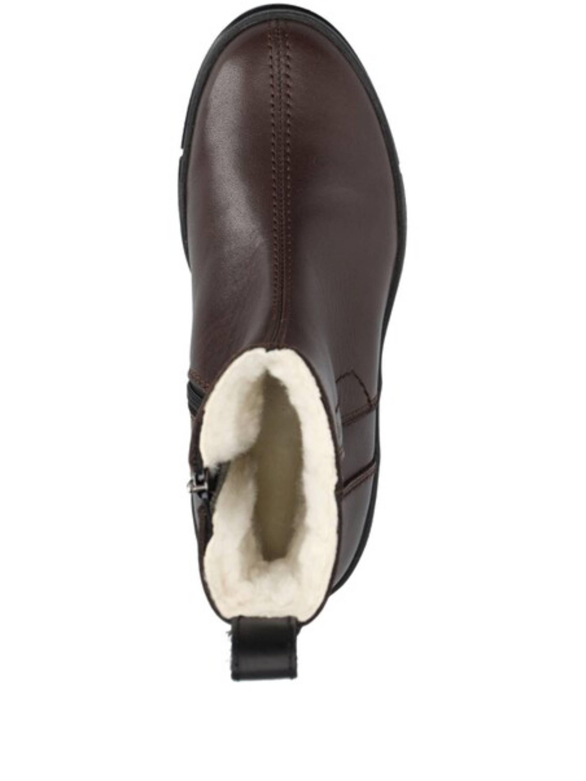 Mount Fiona Smooth Leather Ankle Boots