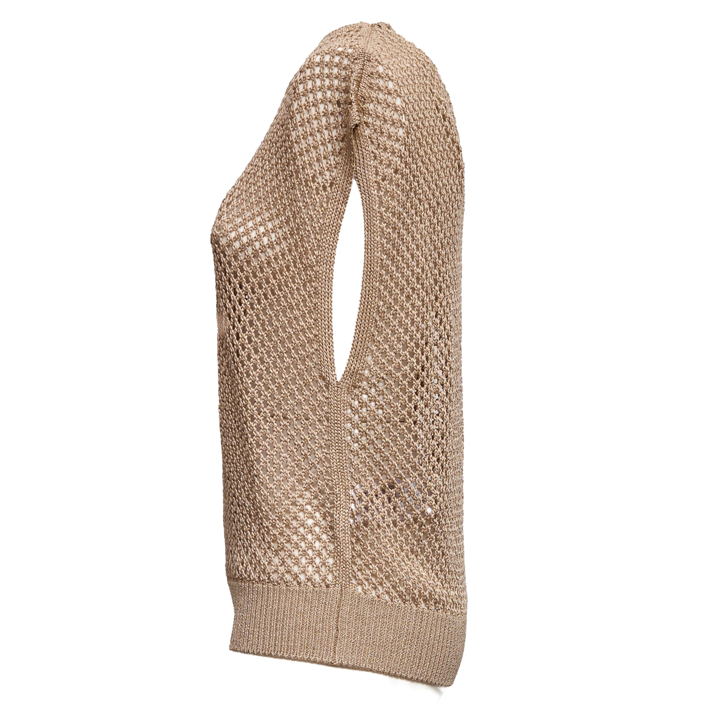 Regular Cordonetto Traforato Vest