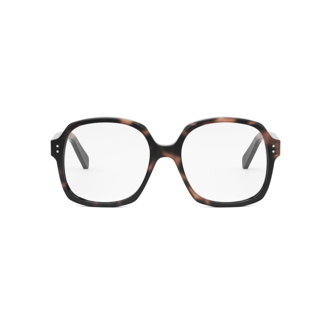 Cl50151i Bold Tortoiseshell Oversized Eyeglasses