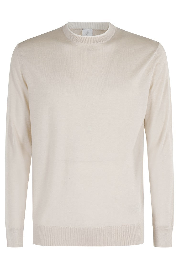 Double Neck Crewneck Sweater