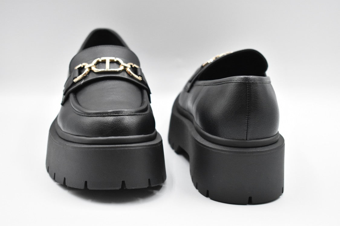 Platform Laced Flat Shoes