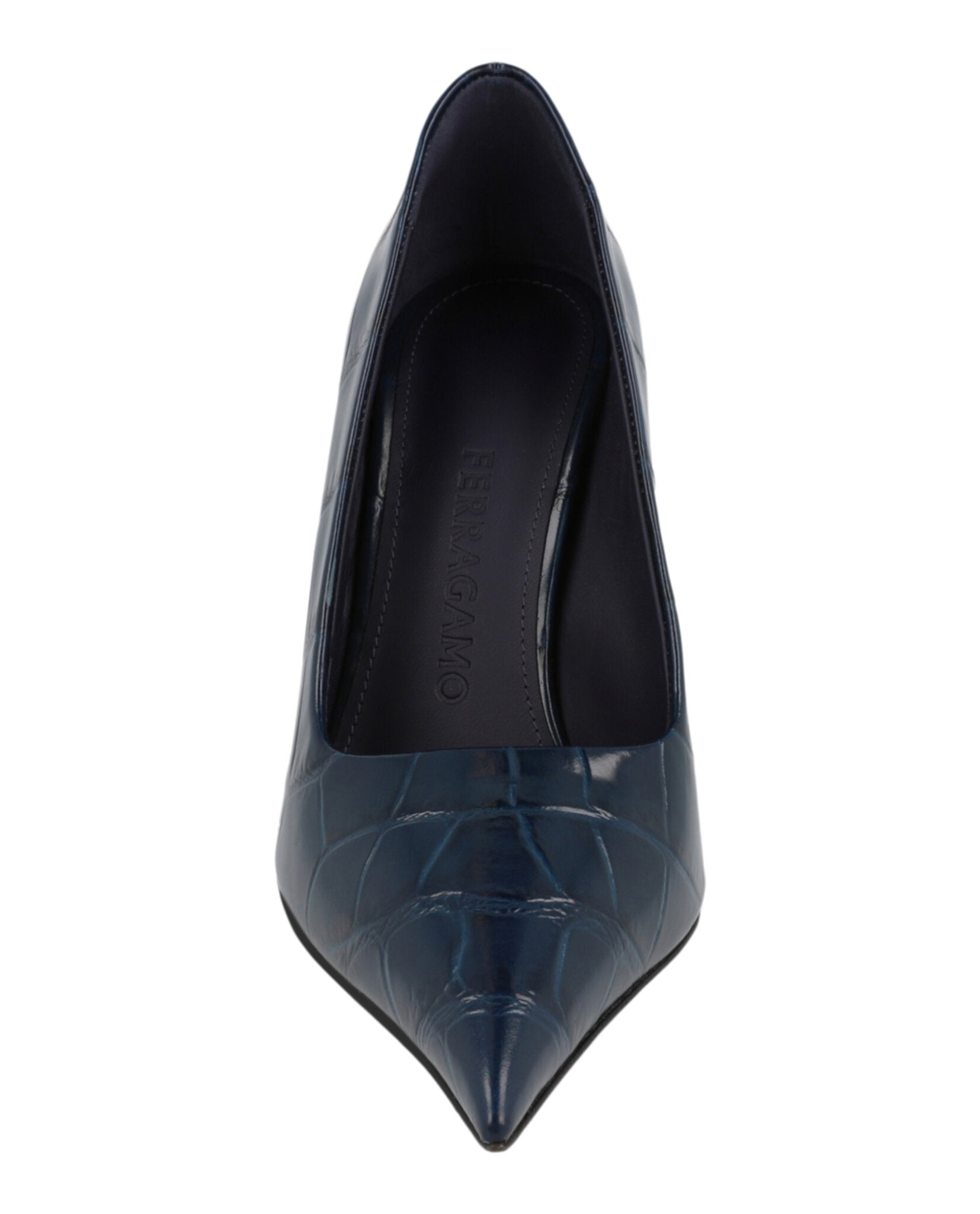 Eva X5 Croc Embossed Pumps