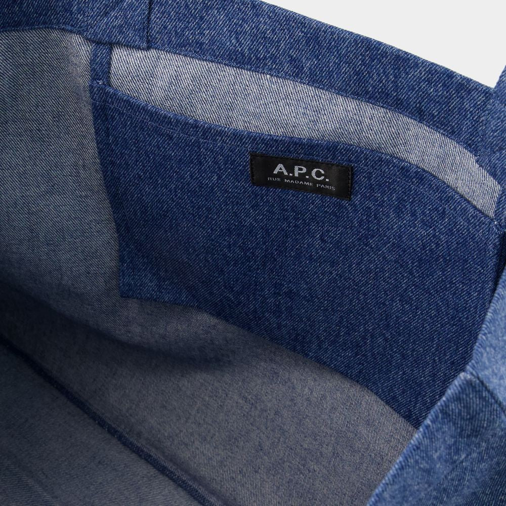 Diane Shopper Bag - Cotton - Blue Denim