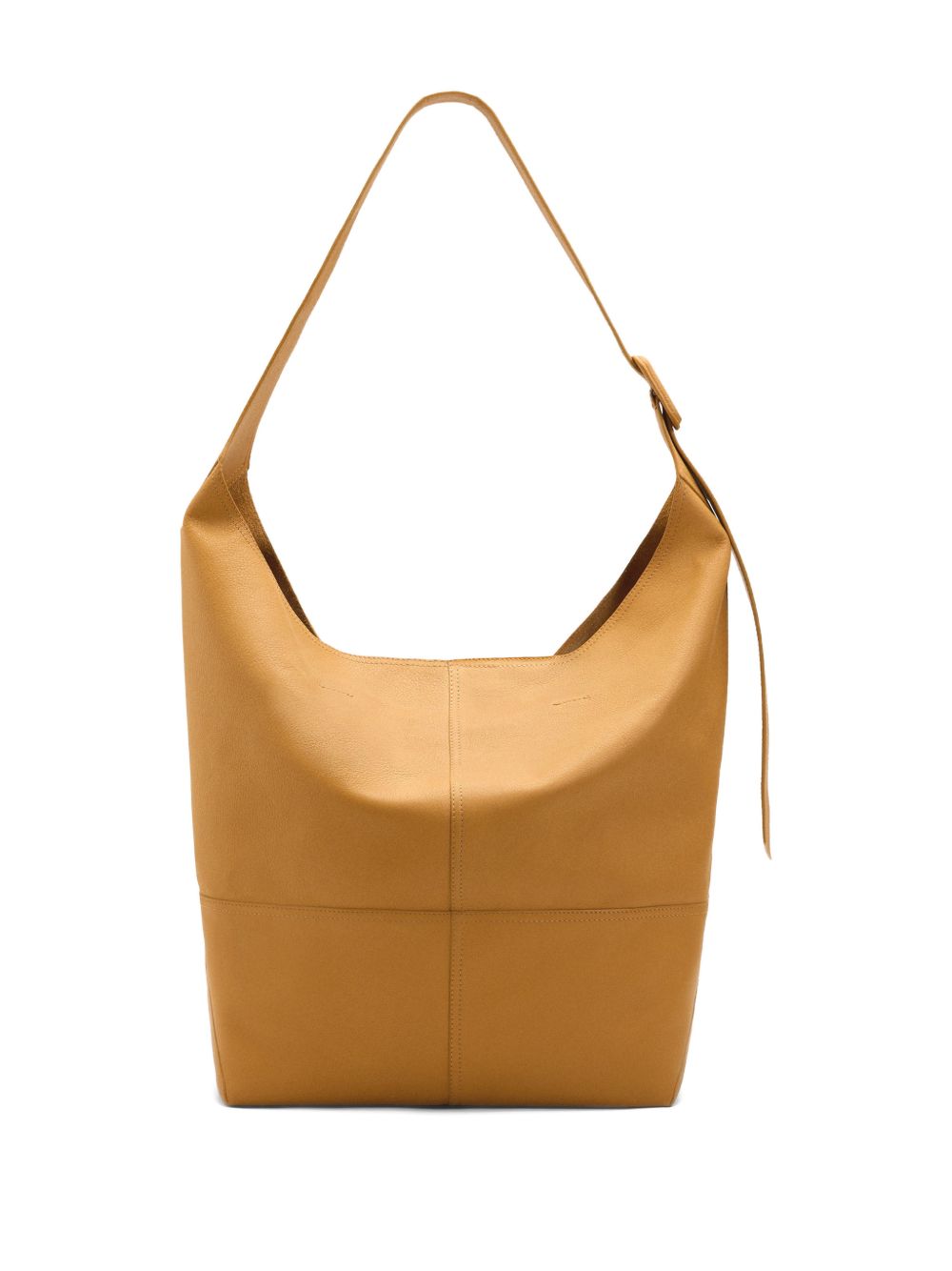 Structured Shoulder Bag with Wide Adjustable Strap