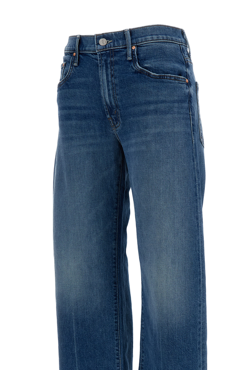 Mid-Rise Wide-Leg Jeans