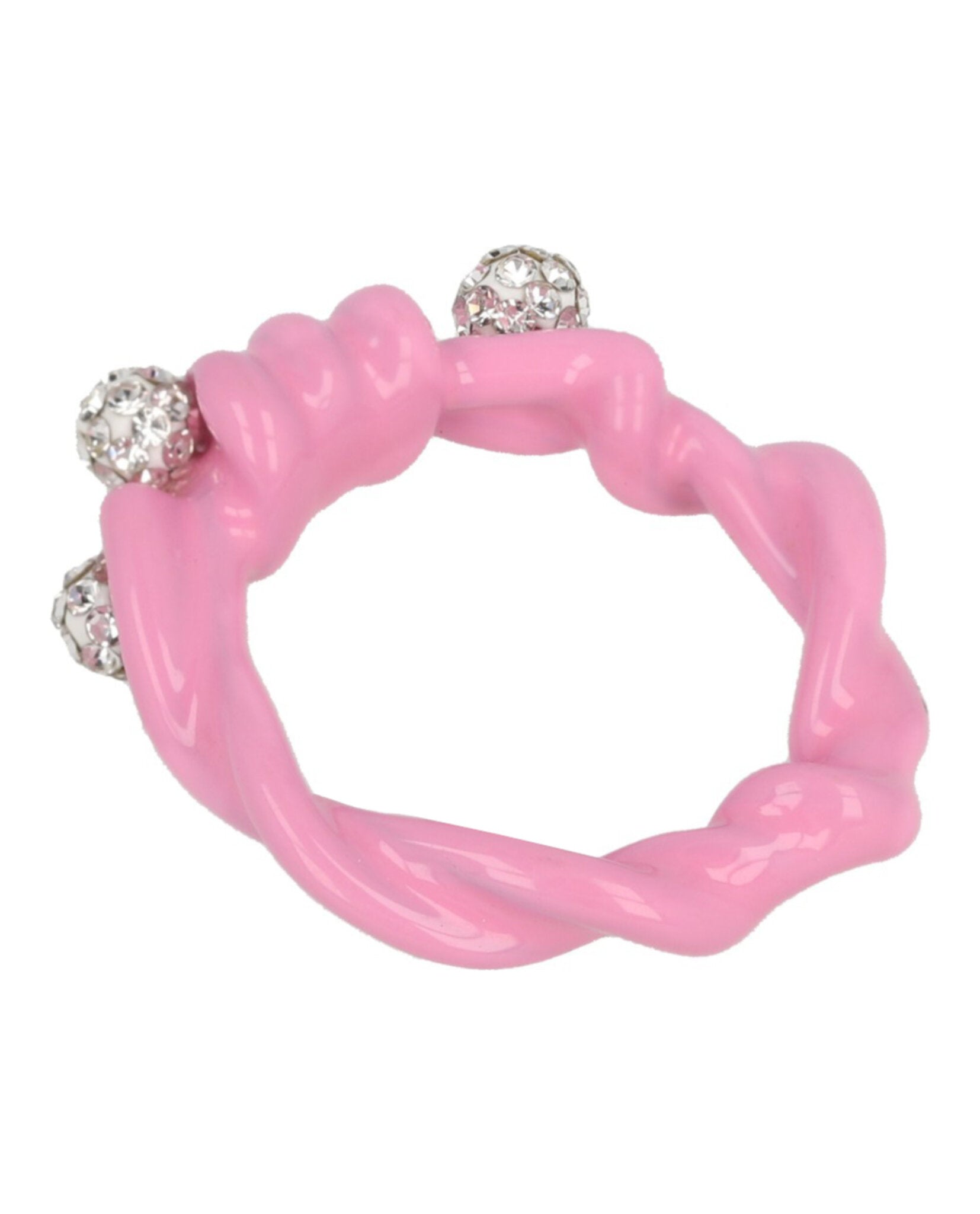 Twisted Crystal Ring