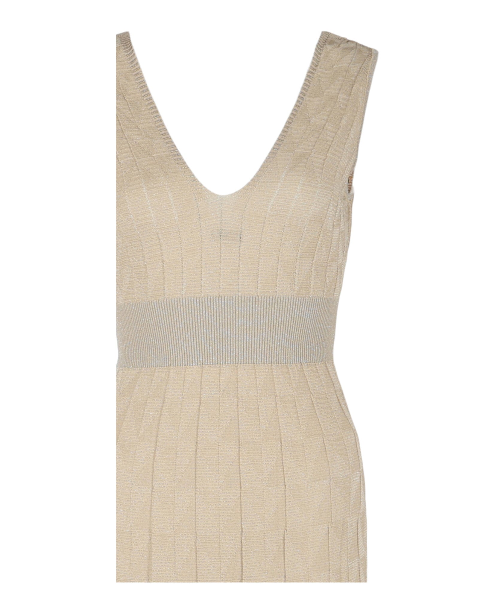 Metallic Geo Print Maxi Dress