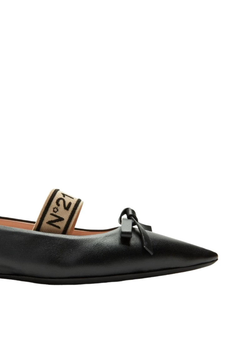 Leather Ballet Pumps