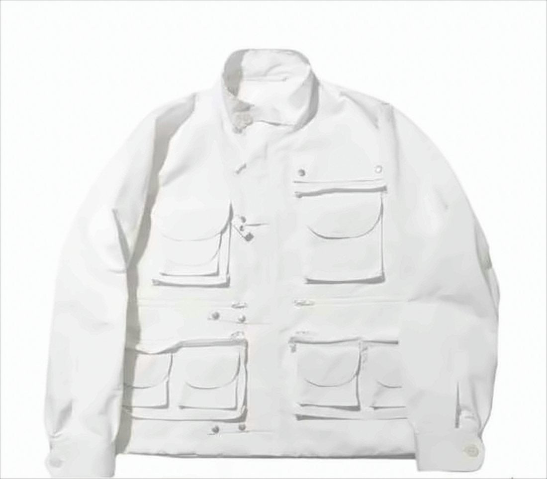 Lightweight Jacket with Flap Pockets