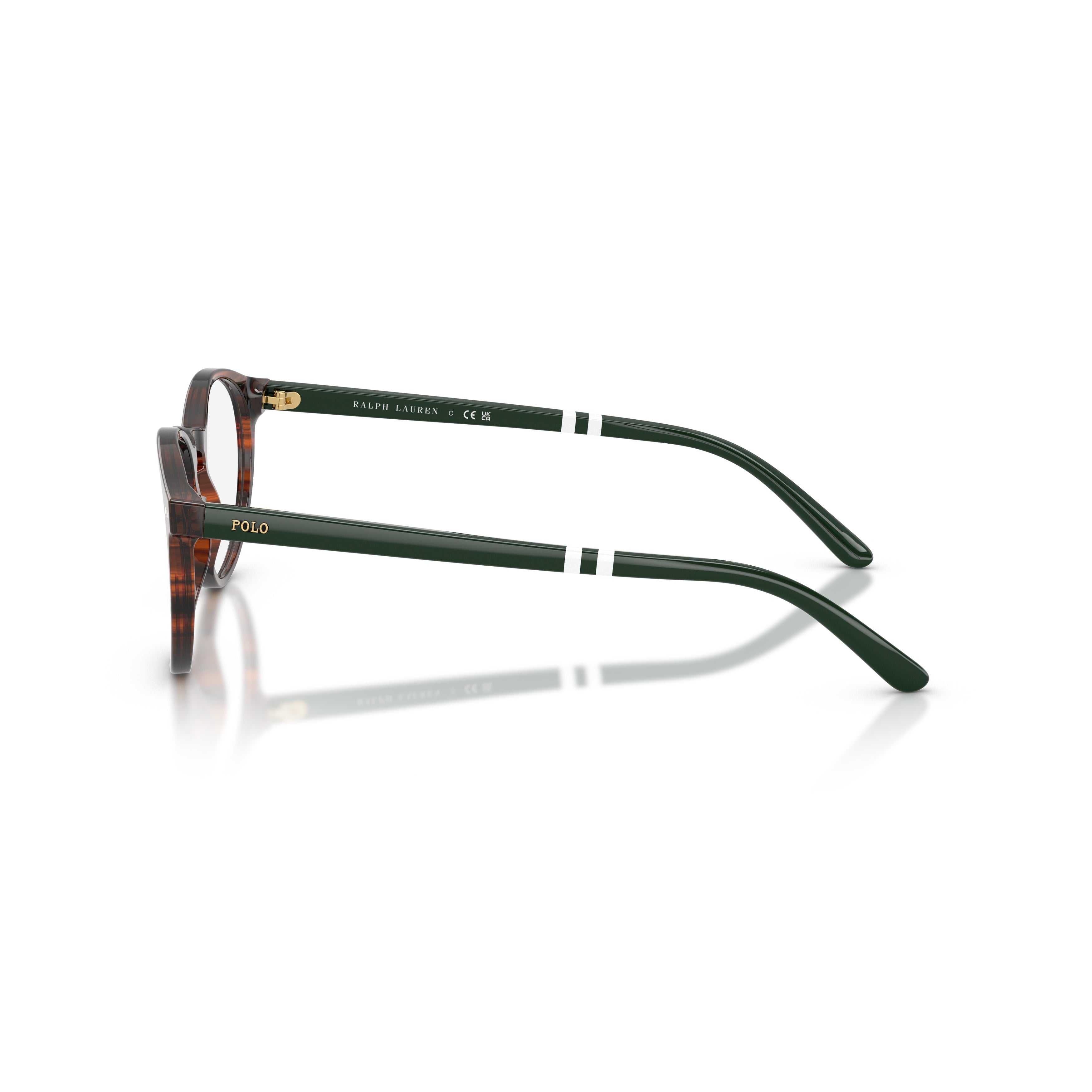 0ph2297 Round Frame Tortoiseshell Sunglasses