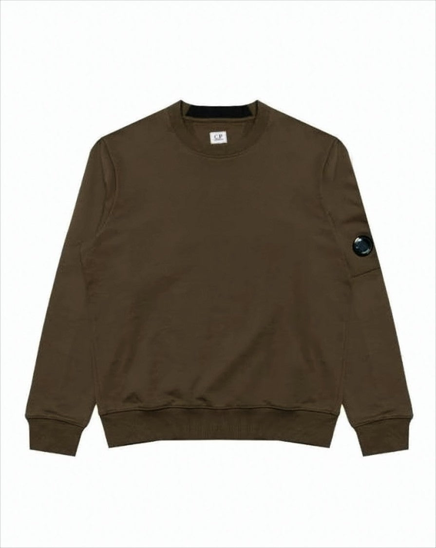 Long-Sleeve Sweatshirt With Zippered Pocket And Ribbed Details