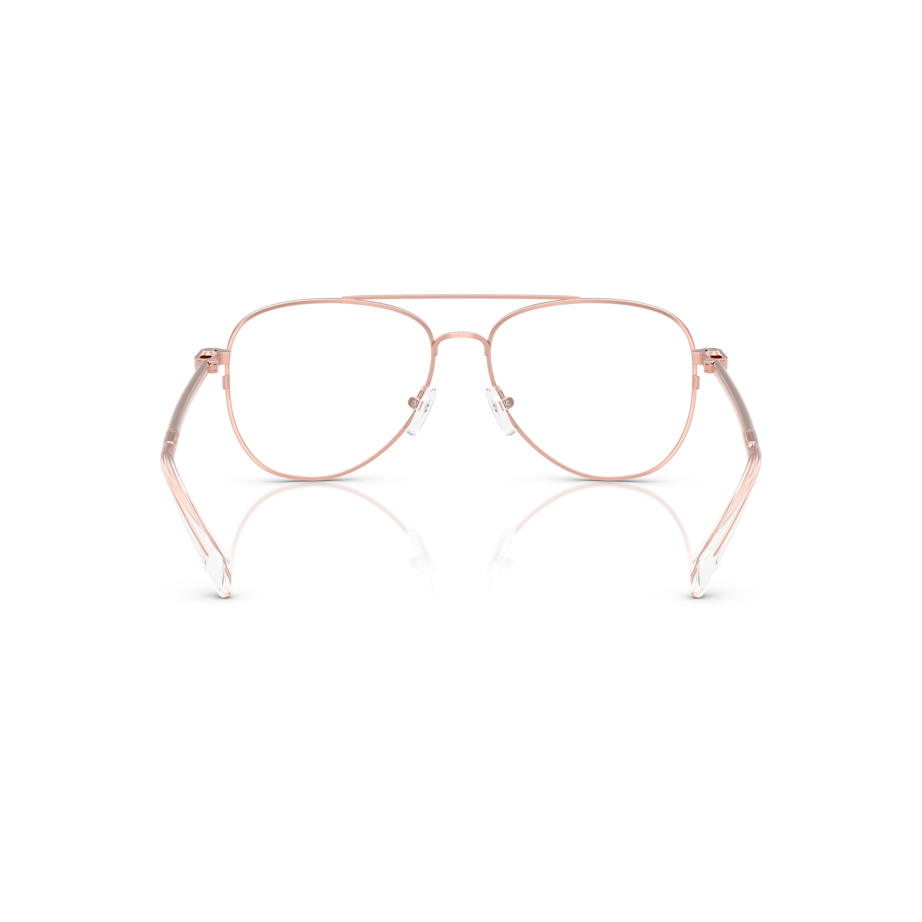 0mk3089 Aviator Metal Frame Sunglasses with Rose Gold Finish