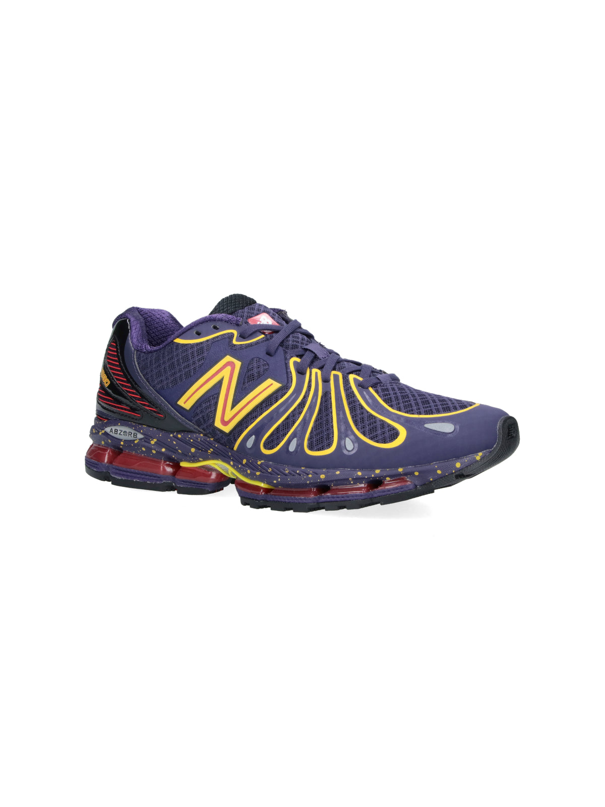 Purple Dynamic Mesh Vibrant Accent Sneakers