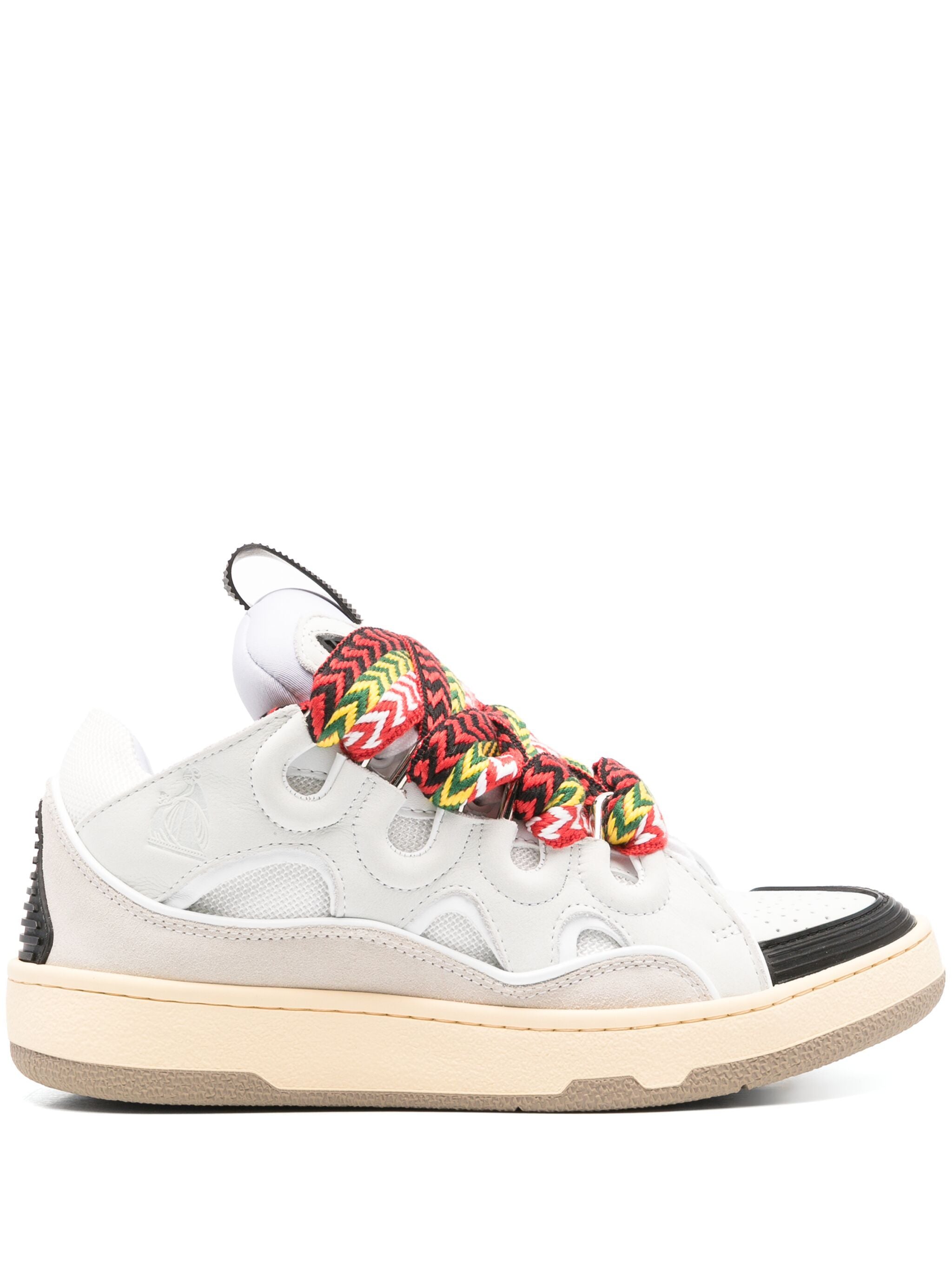 Black Curb Sneakers 90s-Inspired Suede Sneakers