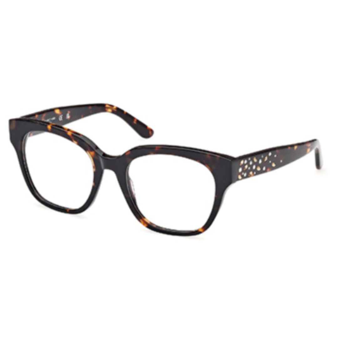 Gm50017 Rectangular Tortoiseshell-Patterned Acetate Eyeglasses