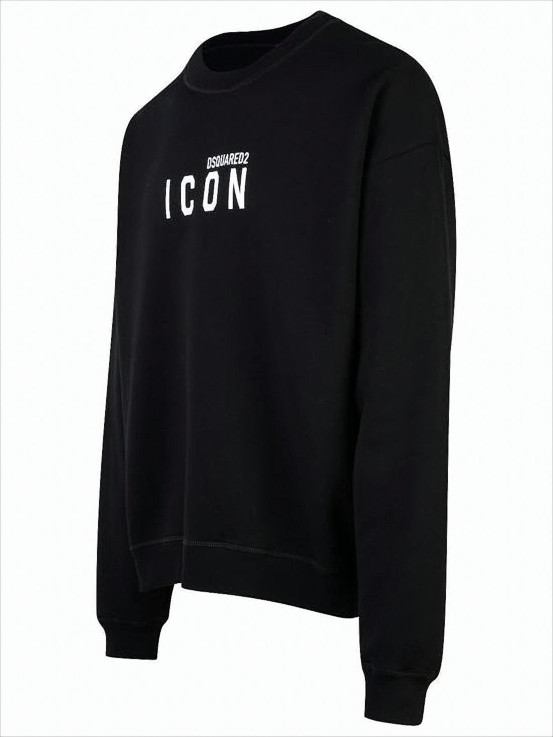 Long-Sleeve T-Shirt with Bold Graphic Print and Ribbed Cuffs