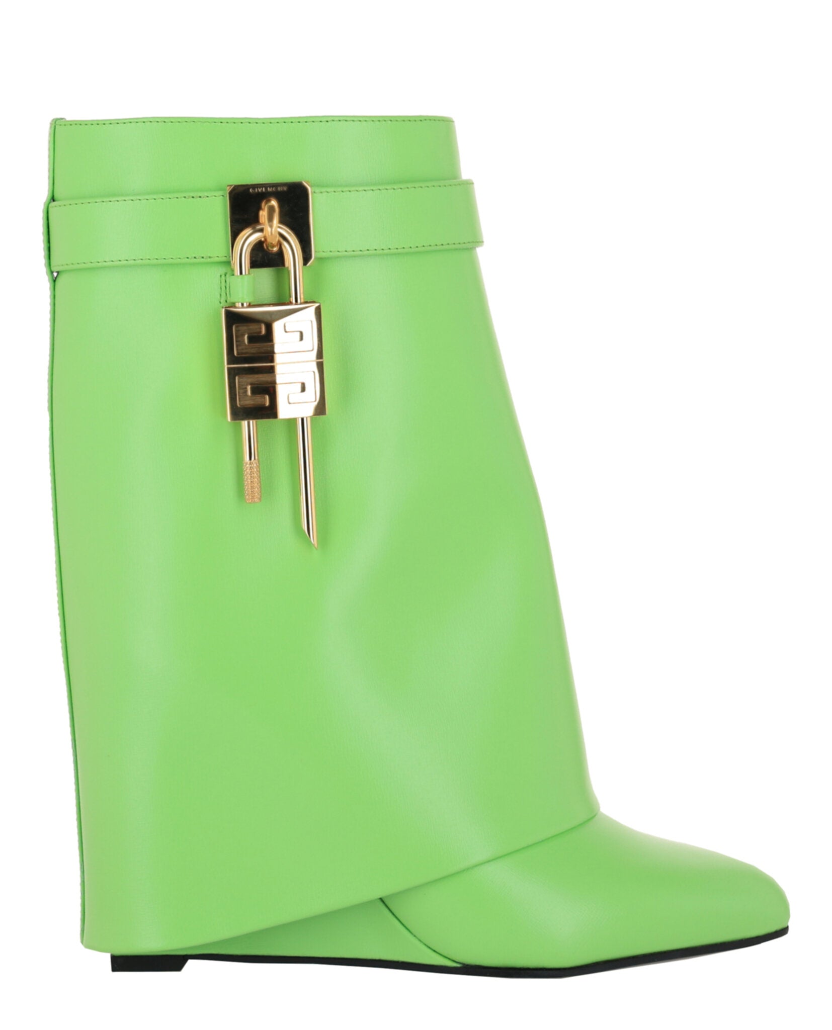 Shark Lock Ankle Boots