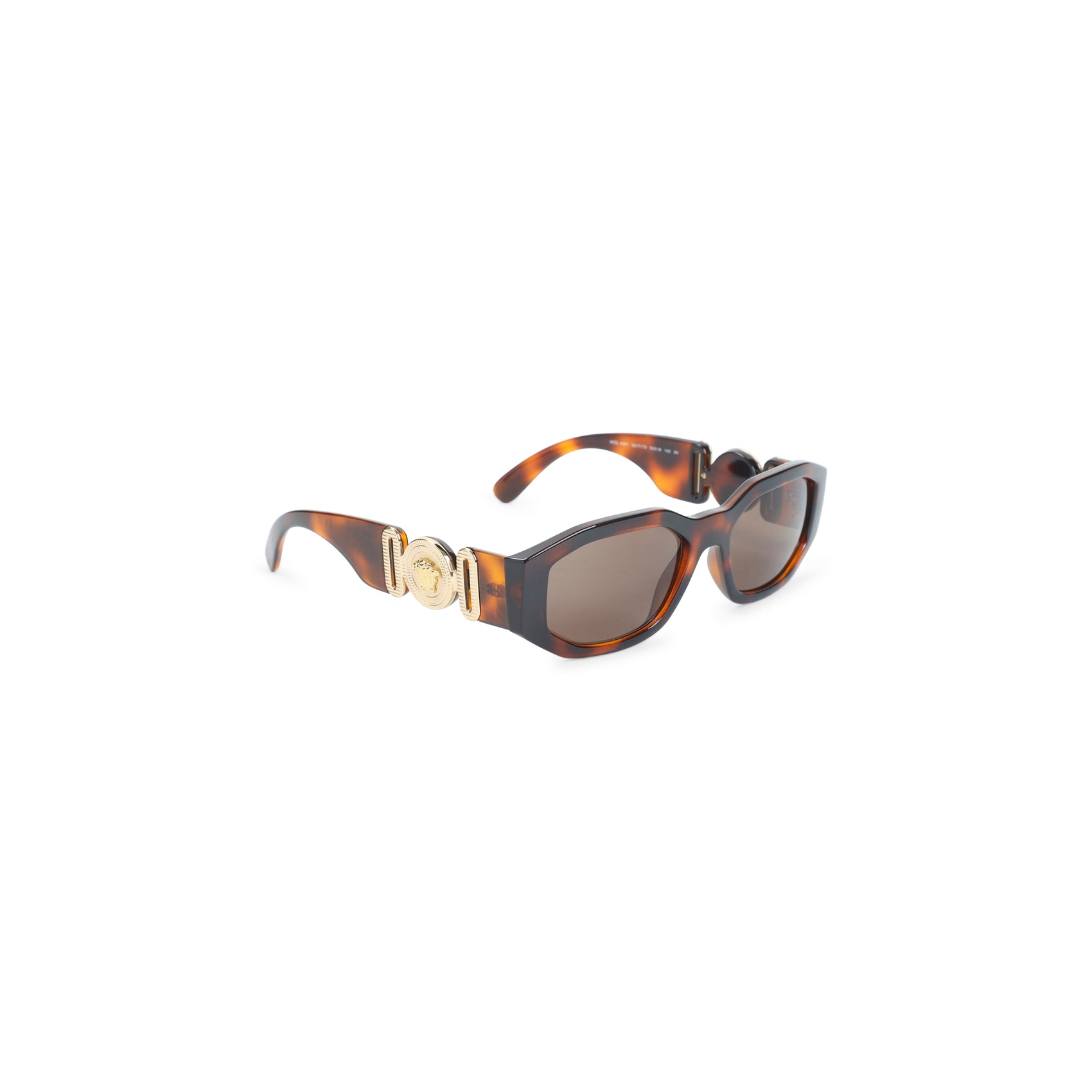 Rectangular Tortoiseshell Acetate Sunglasses