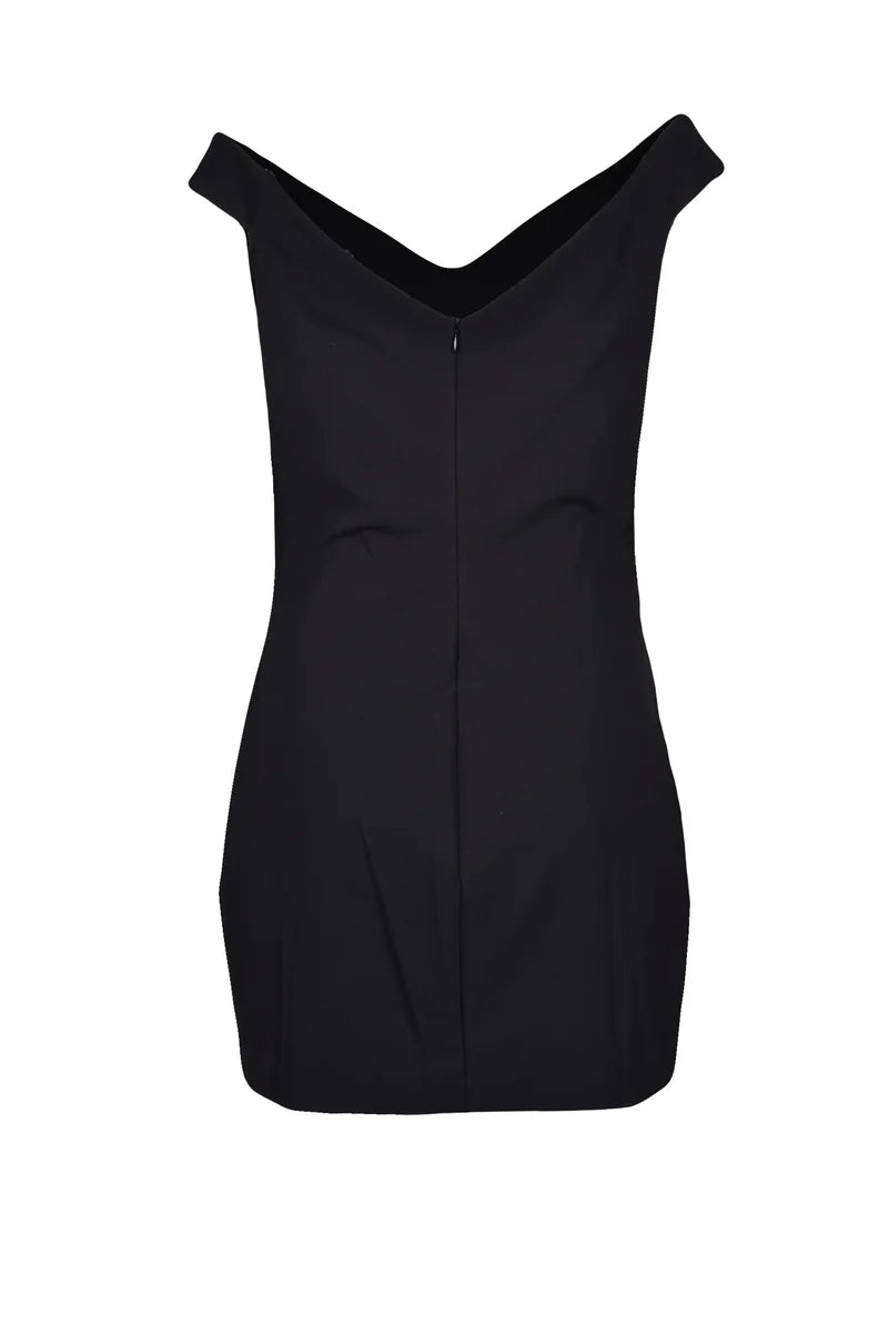 Jersey Sheath Dress - Black
