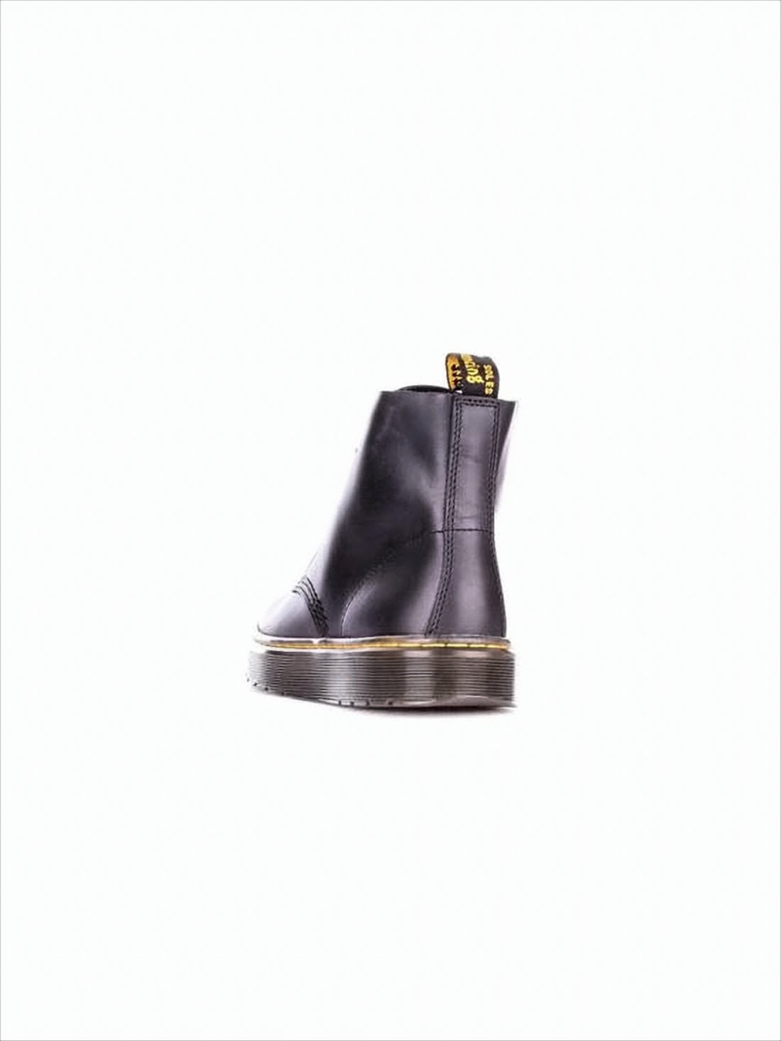 Smooth Leather Ankle Boots with Lace-up Closure