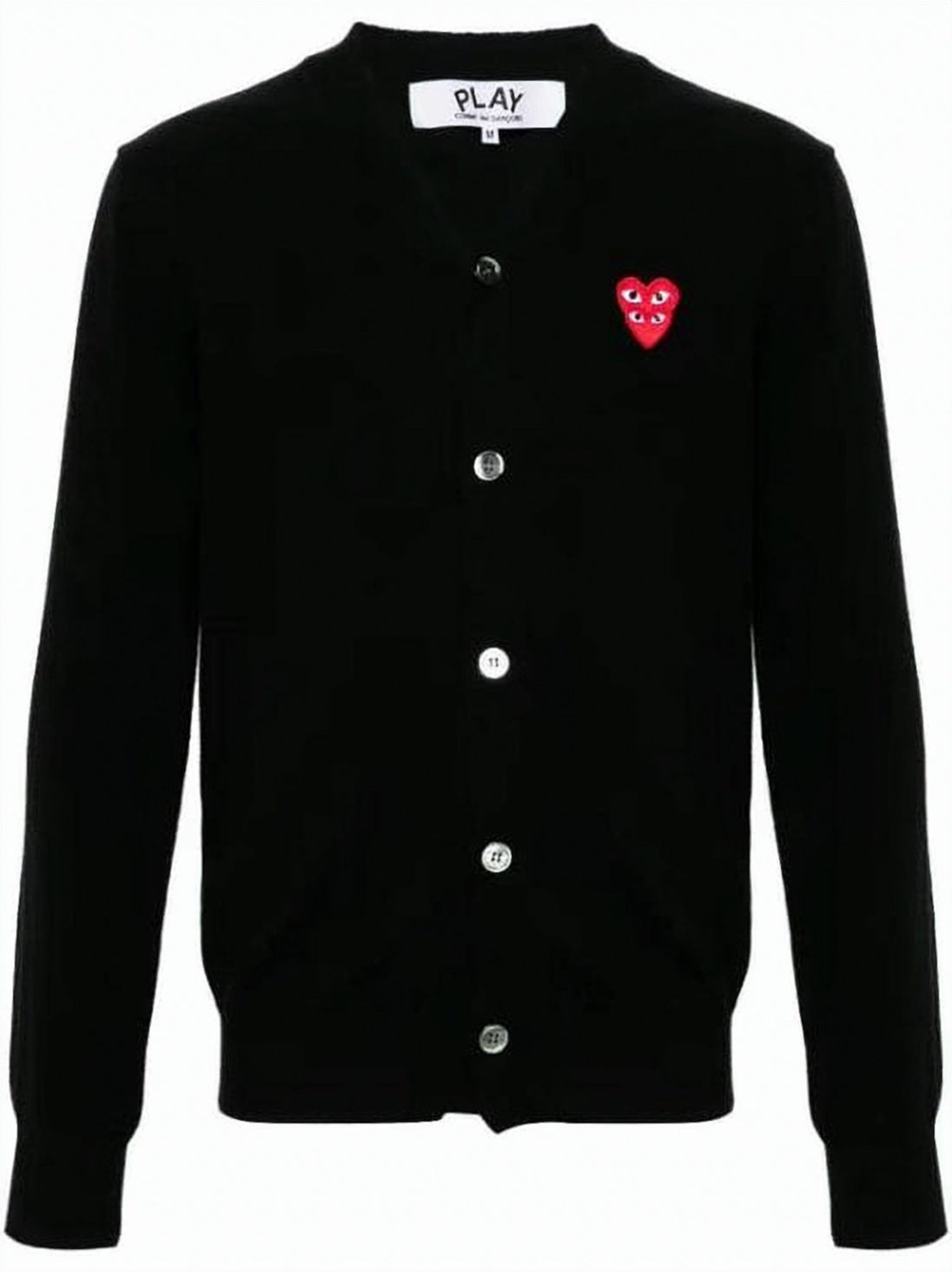 Button-Up Wool Cardigan