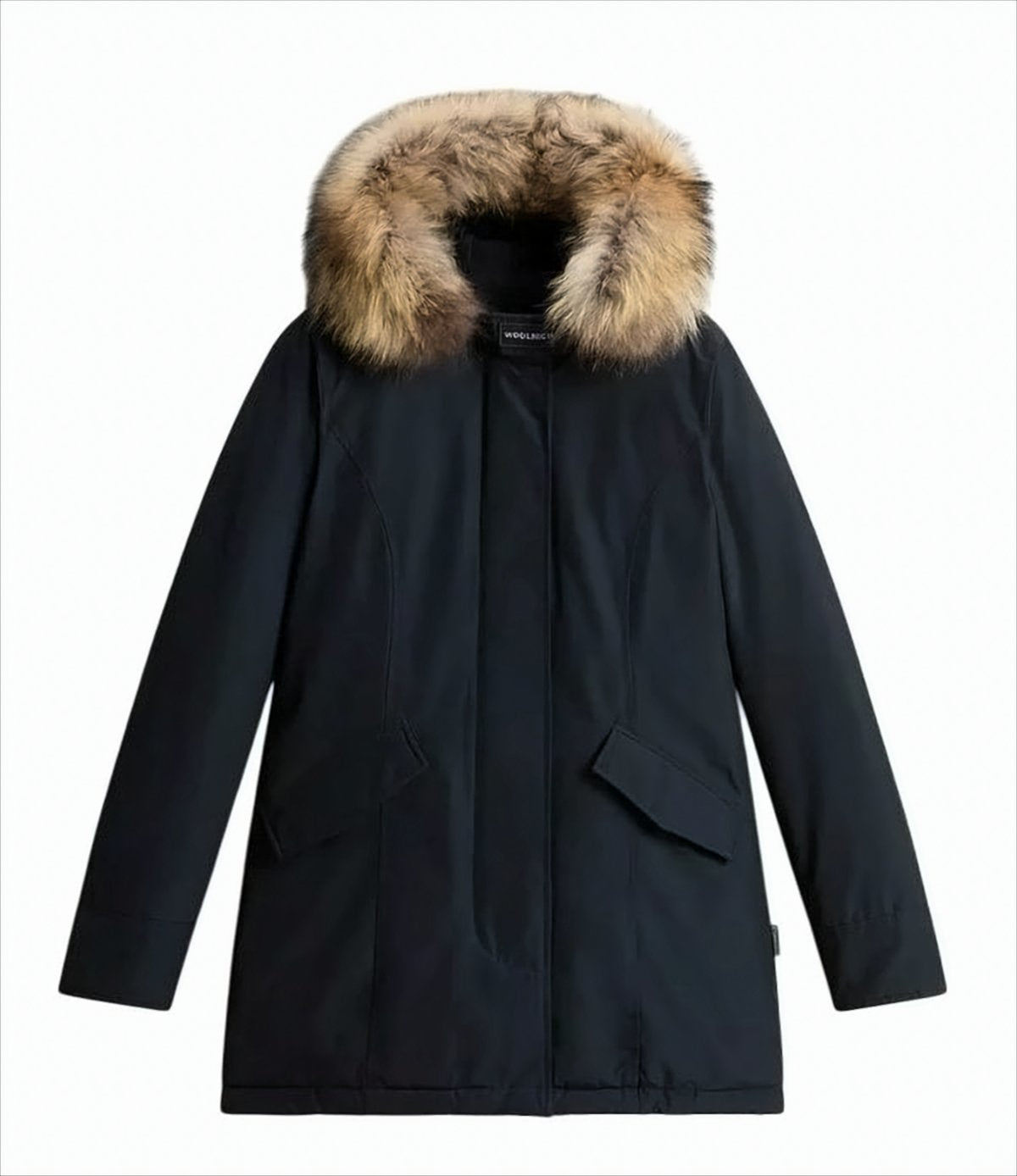 Arctic Raccoon Parka With Teflon Coating