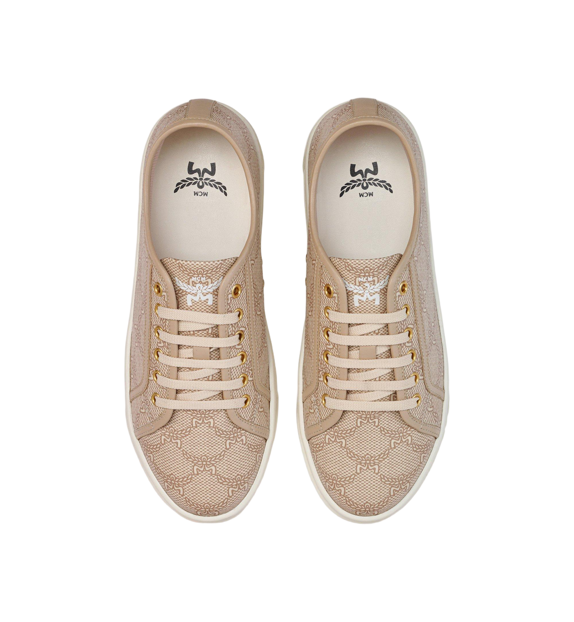 Lauretos Monogram Canvas Sneakers