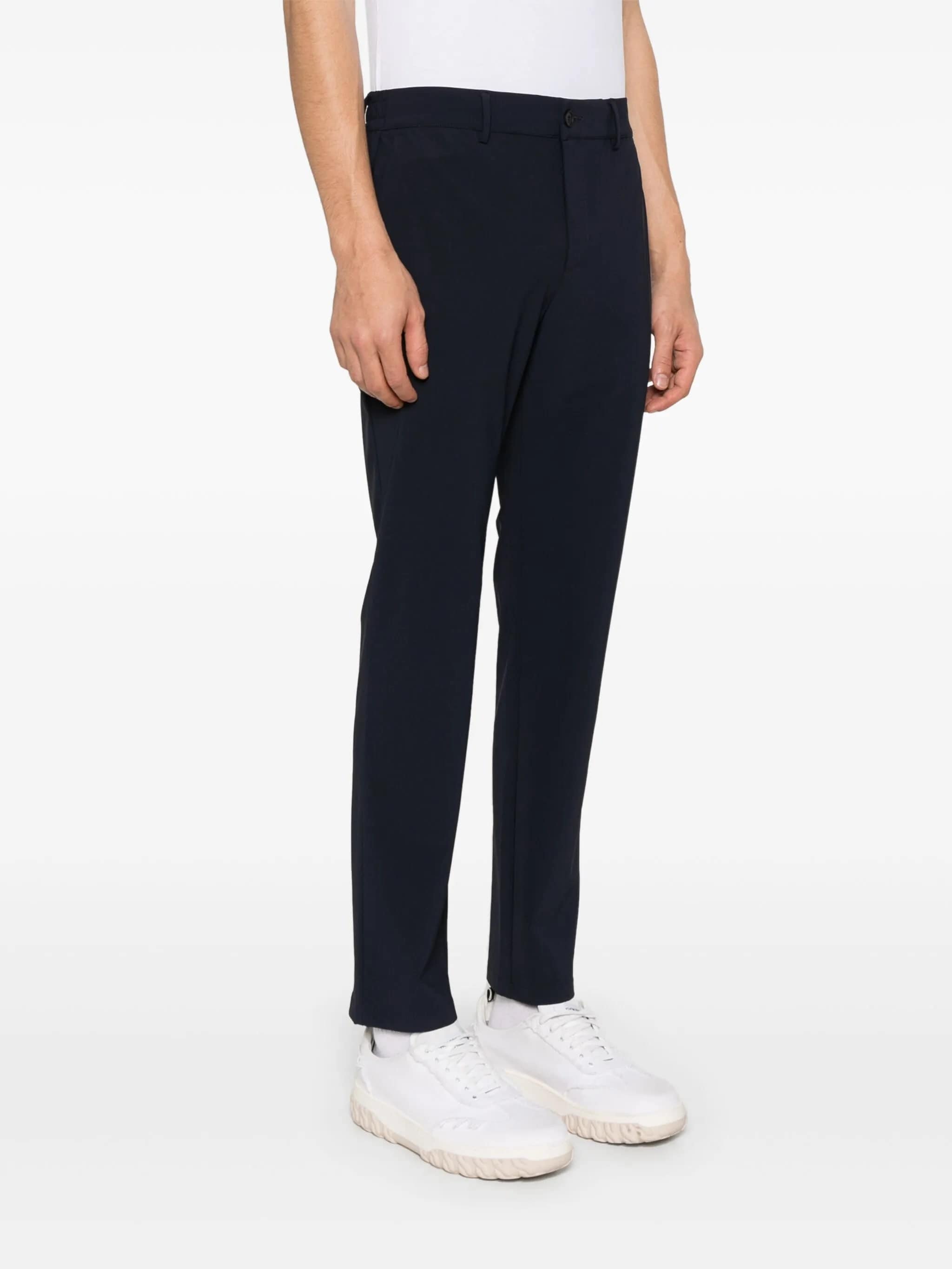 Tailored Straight Leg Classic Waistband Trousers