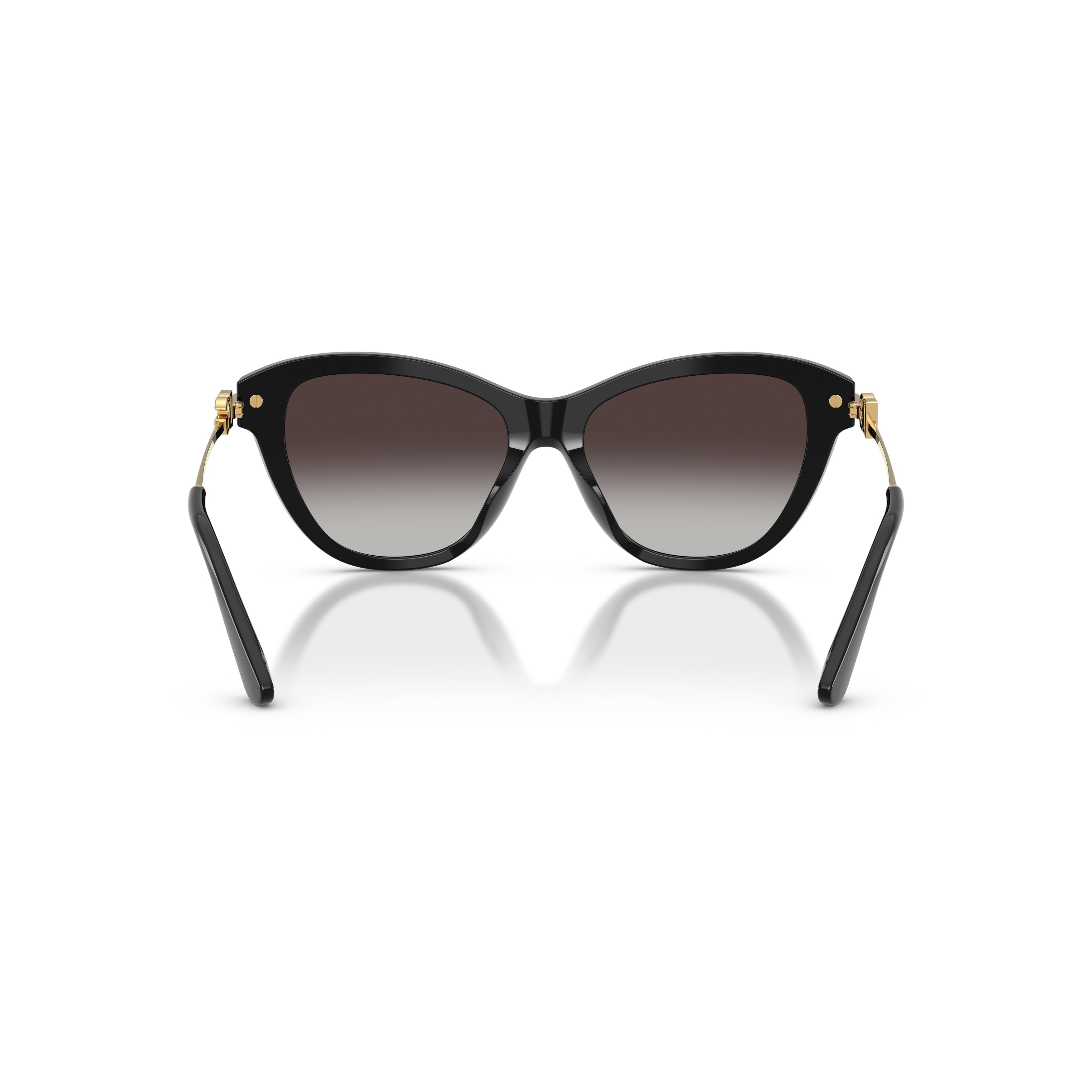 0dg4534 Cat-Eye Sunglasses with Glossy Black Frames