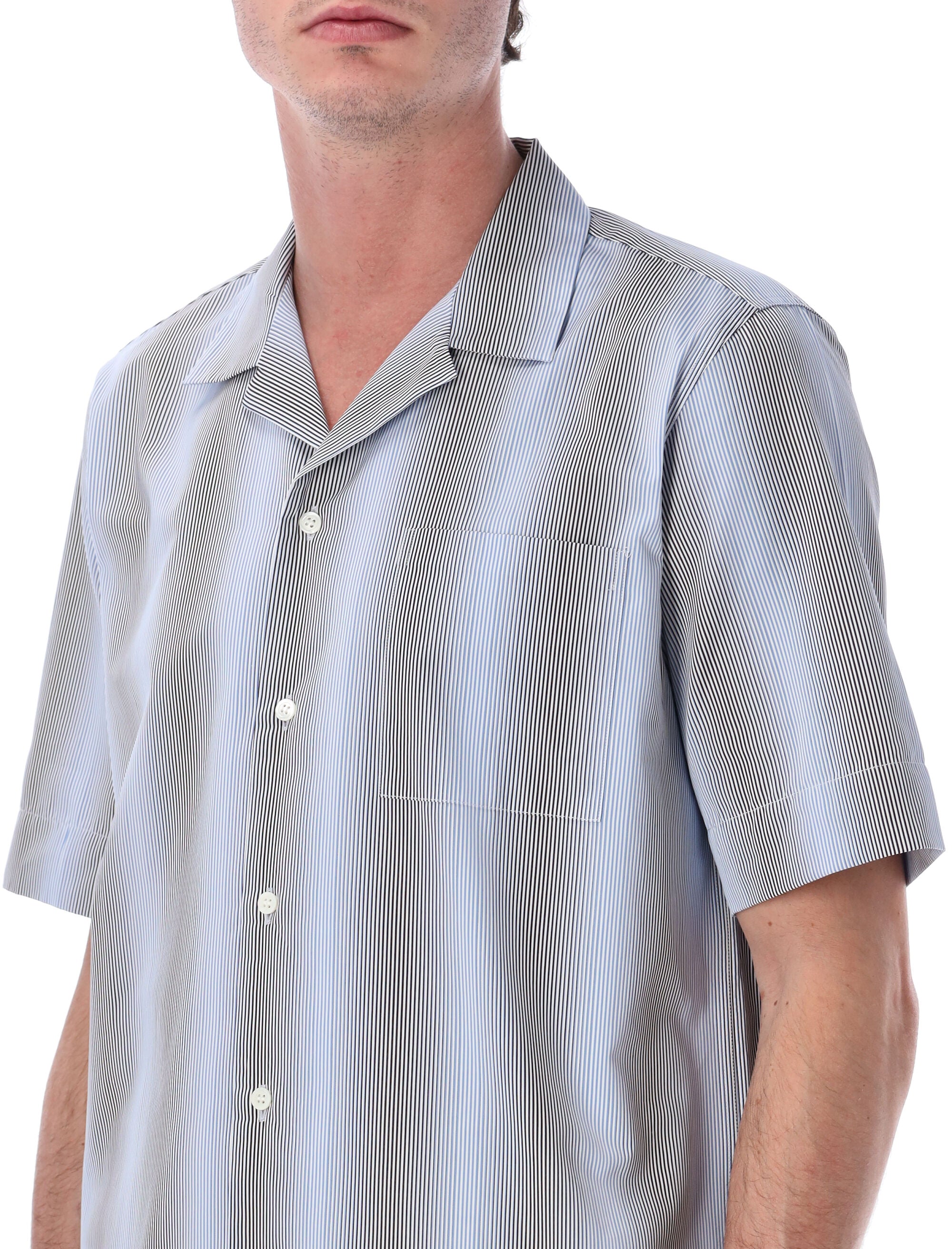 Carltone Striped Cotton Shirt