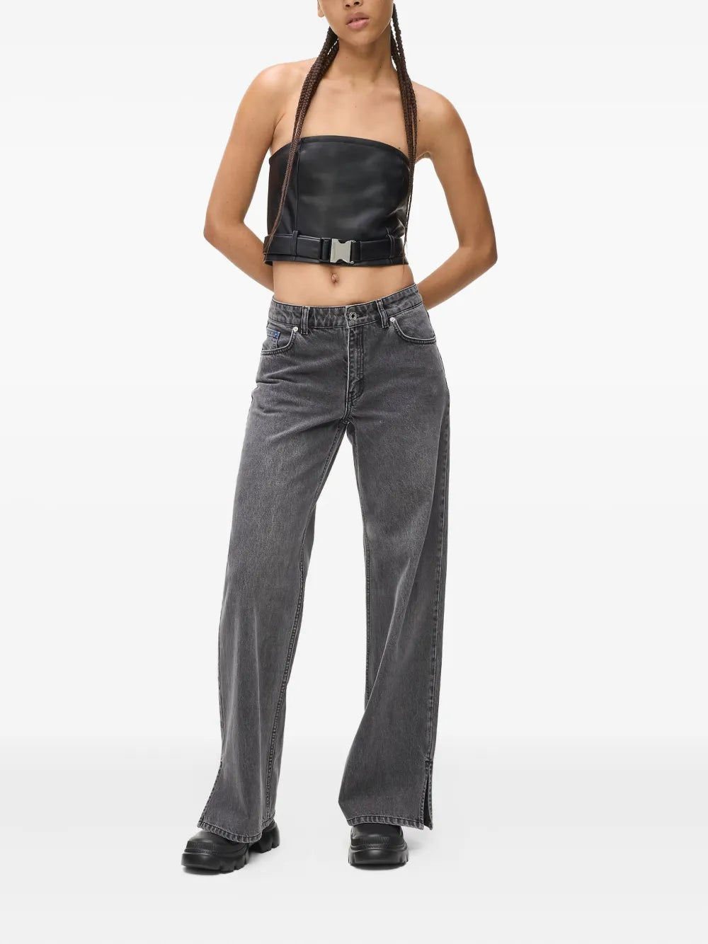 Classic Silhouette Jeans Top