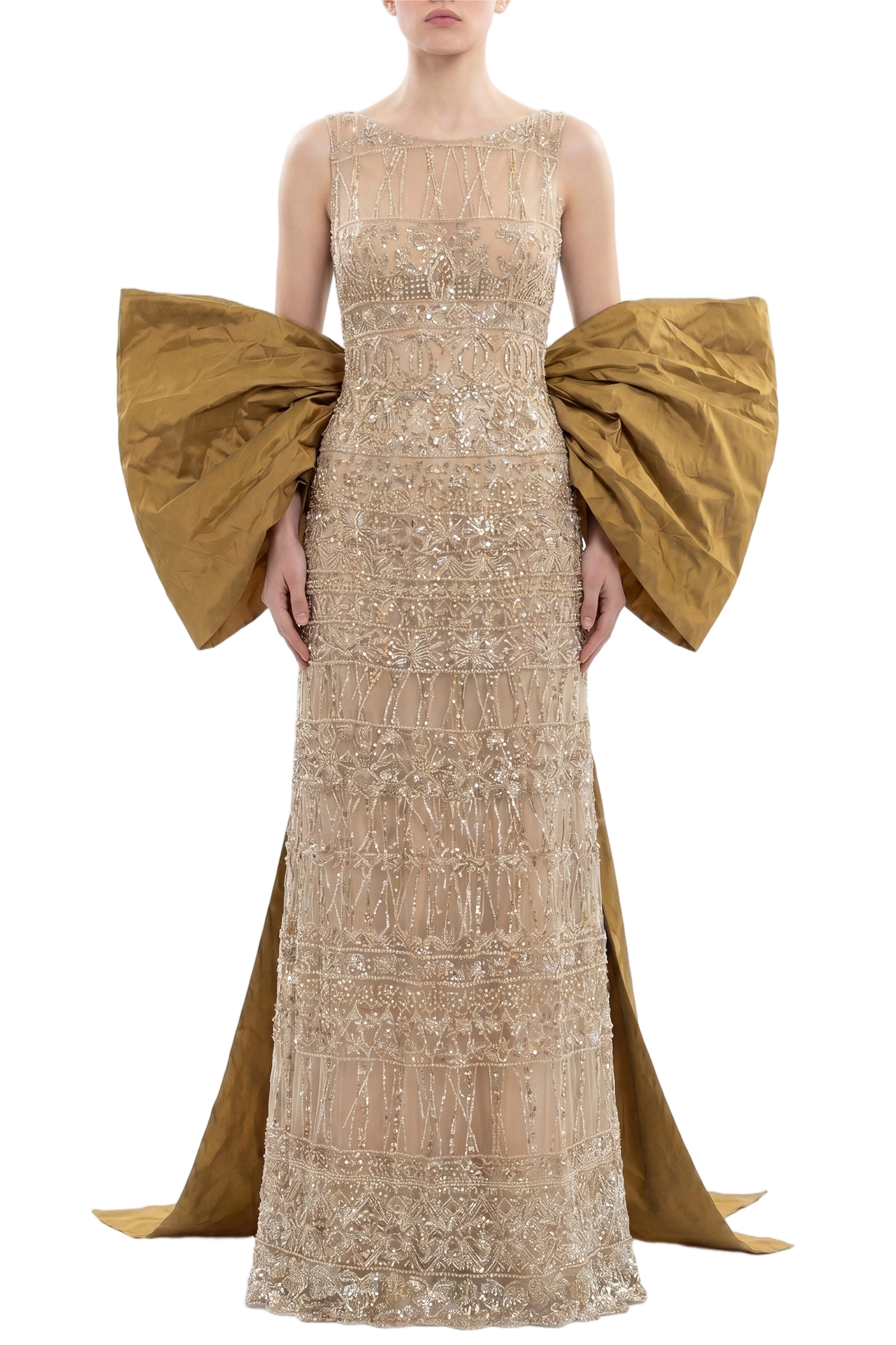 Embroidered Long Dress