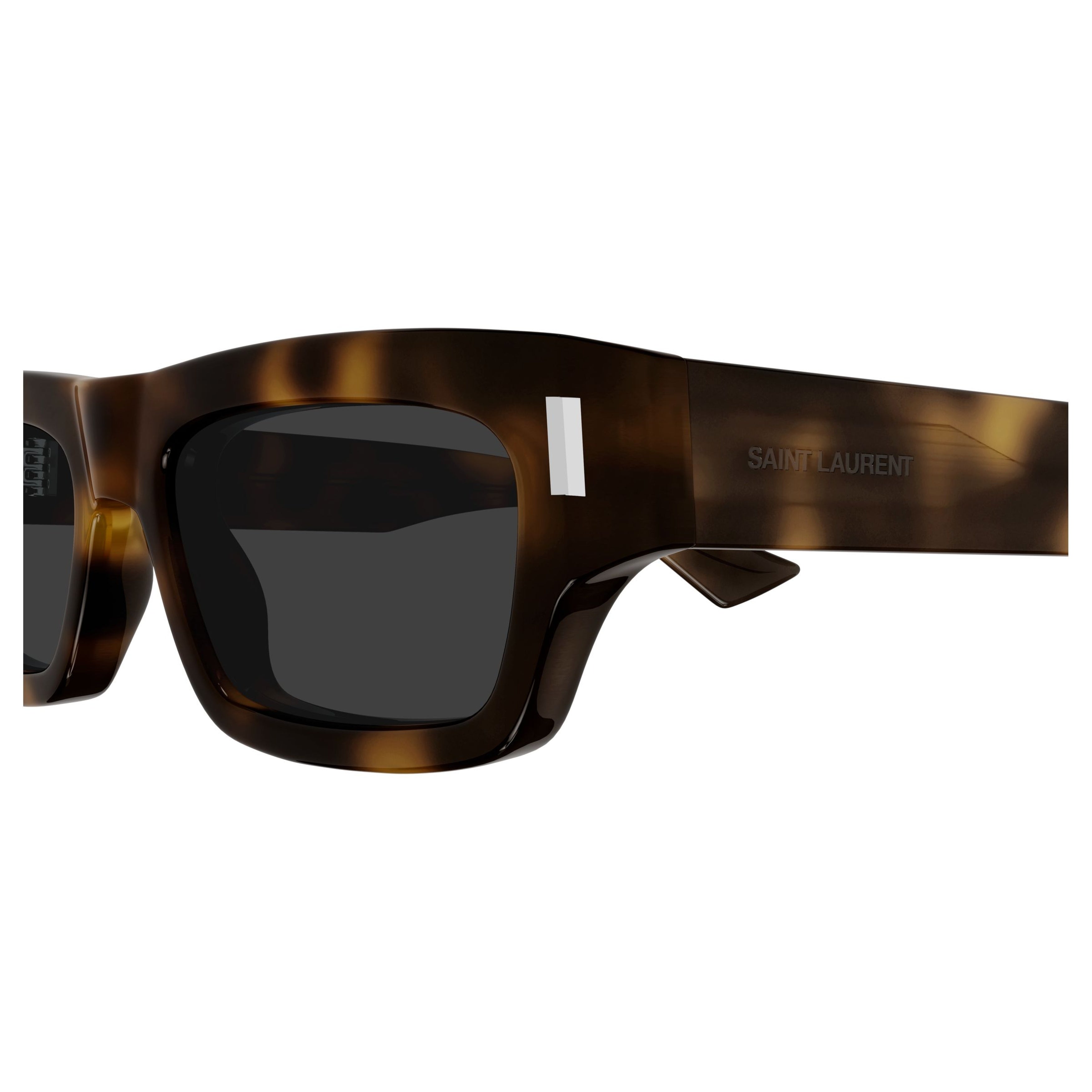Sl 837 Rectangular Tortoiseshell Sunglasses