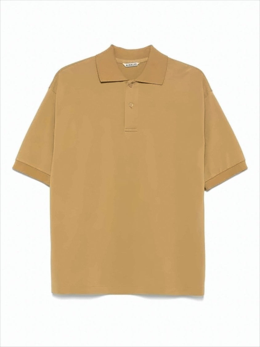 Boxy Fit Brown Polo Shirt