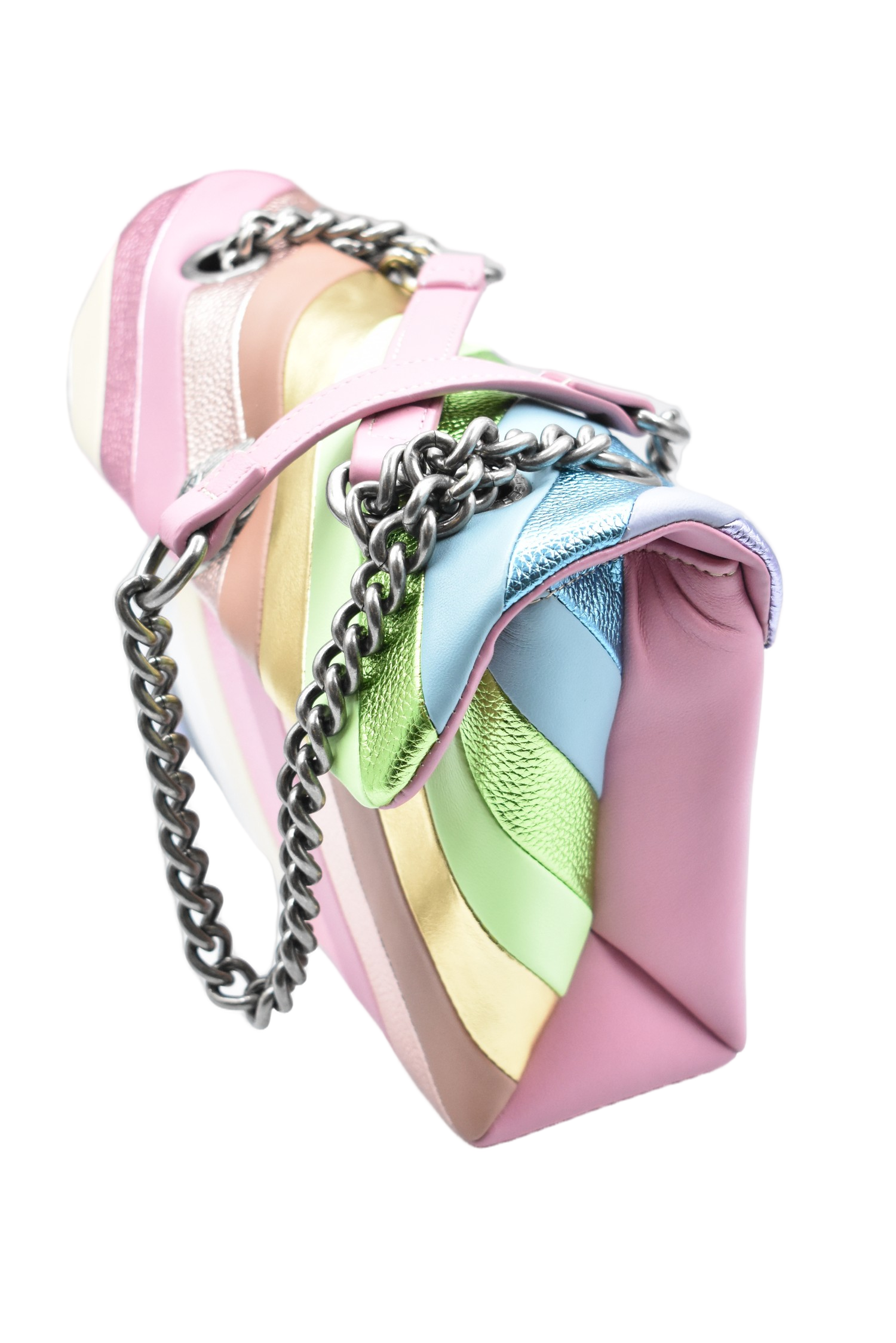 Pastel Stripe Shoulder Bag