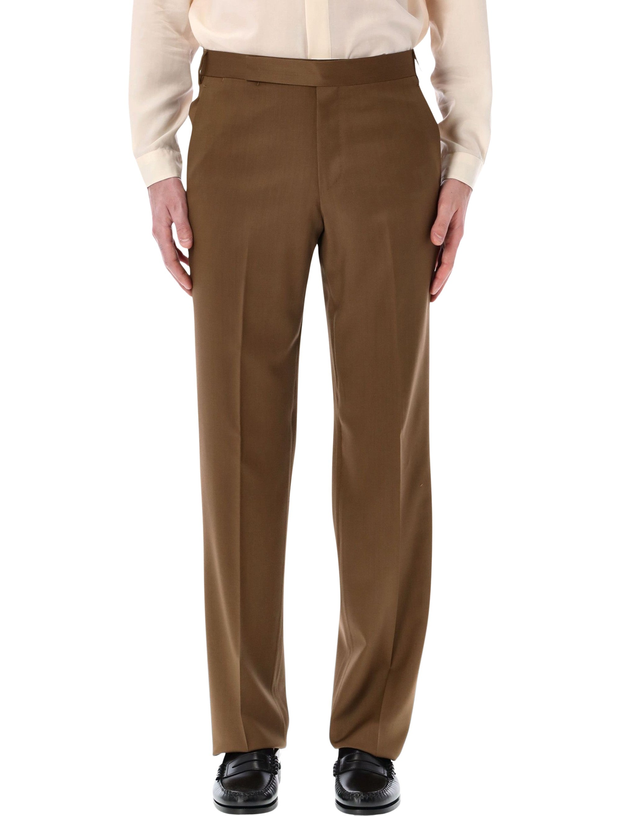 Stretch Crepe Formal Trousers