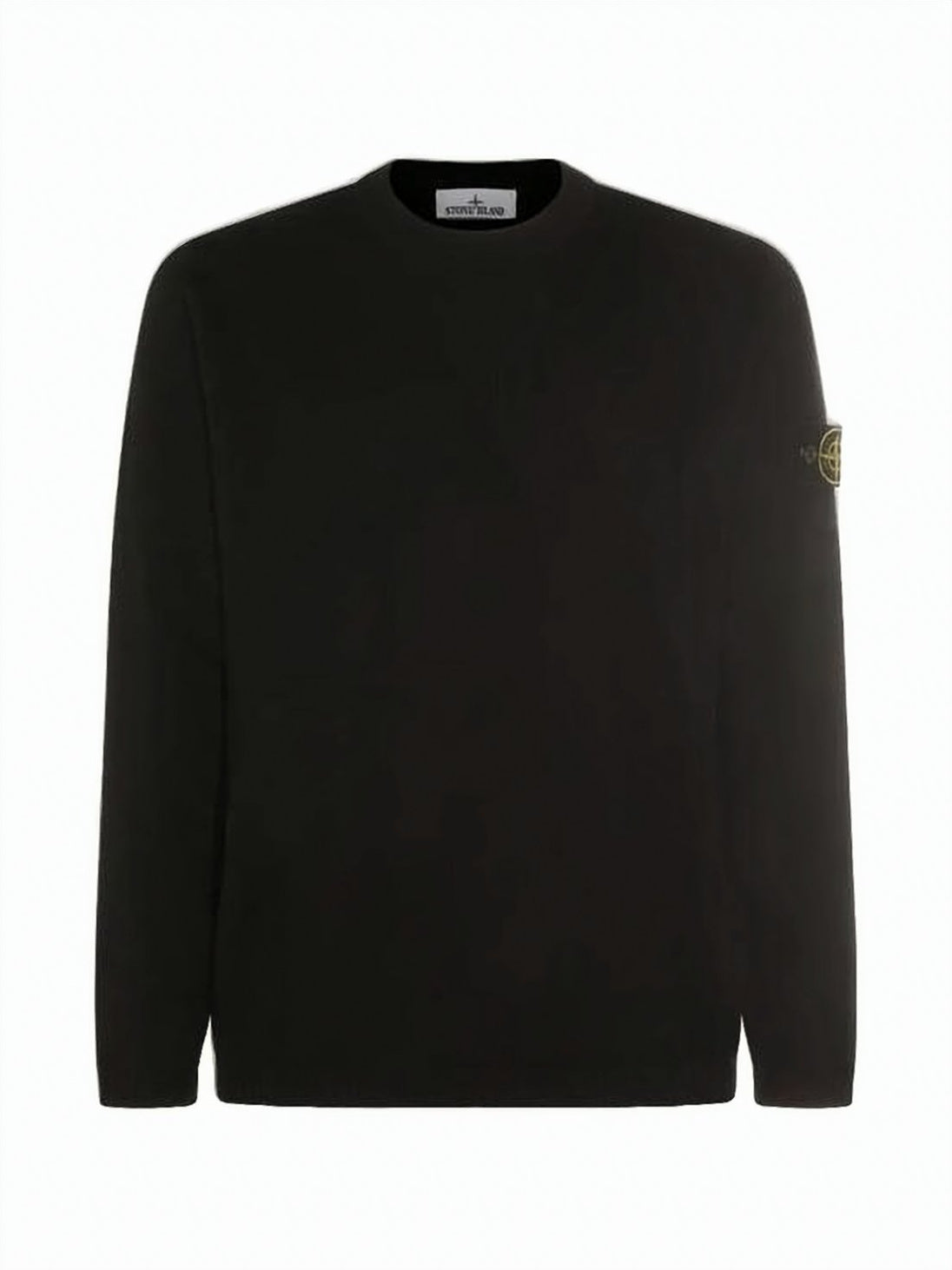 Black Sweater with Crew Neck
