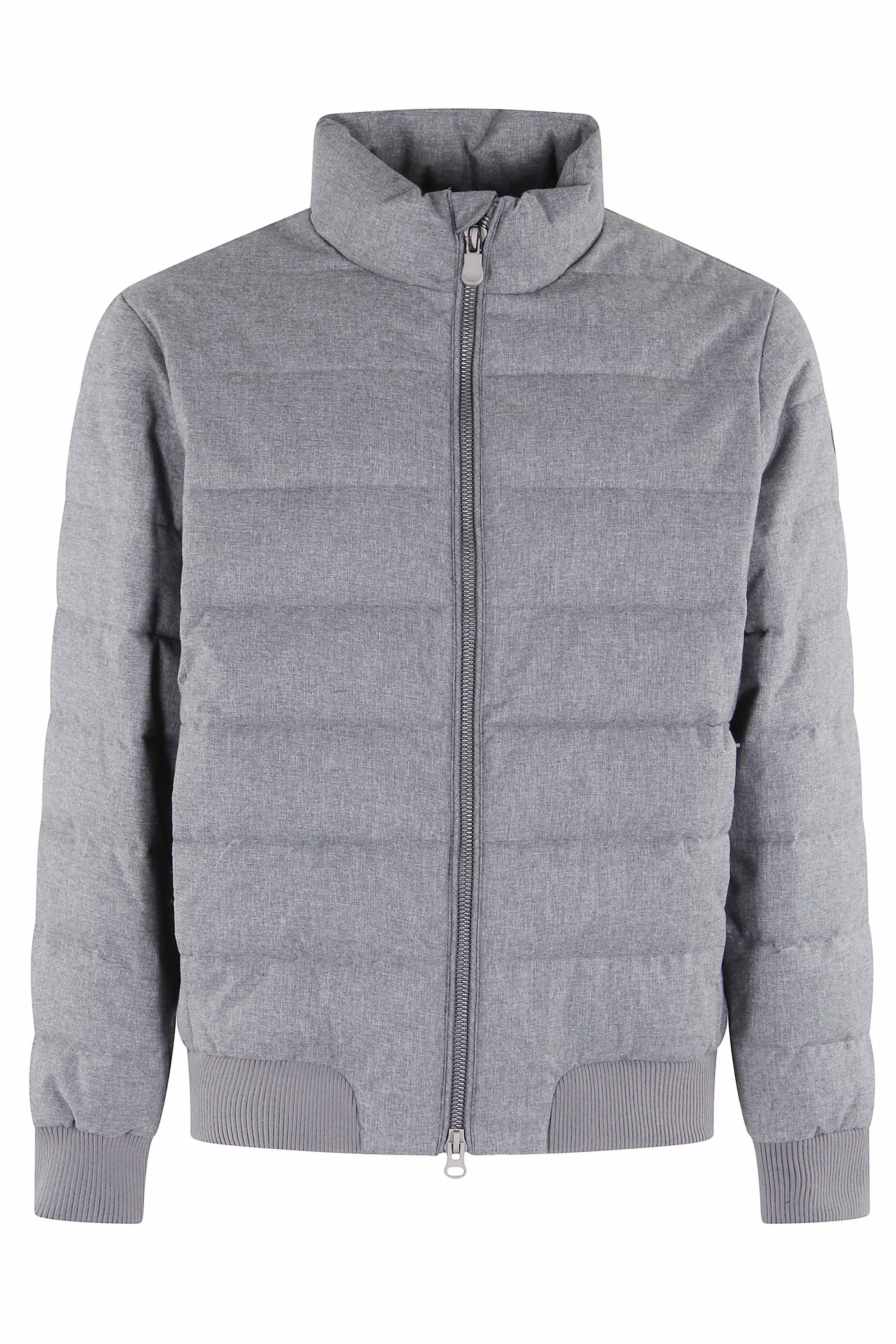 Mid Grey Melange Padded Jacket
