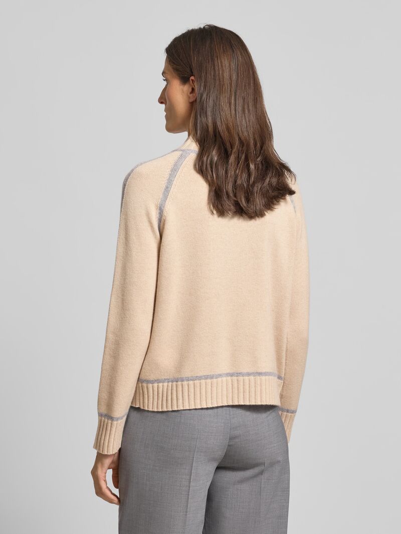 Pescara High Neck Sweater In Wool