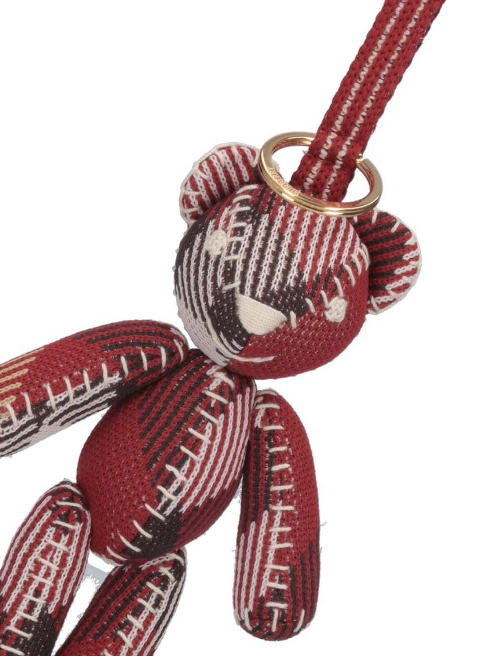 "Thomas" Bear Keychain – Red