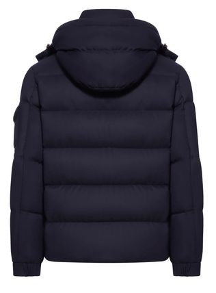 Quilted Down Jacket with Detachable Hood