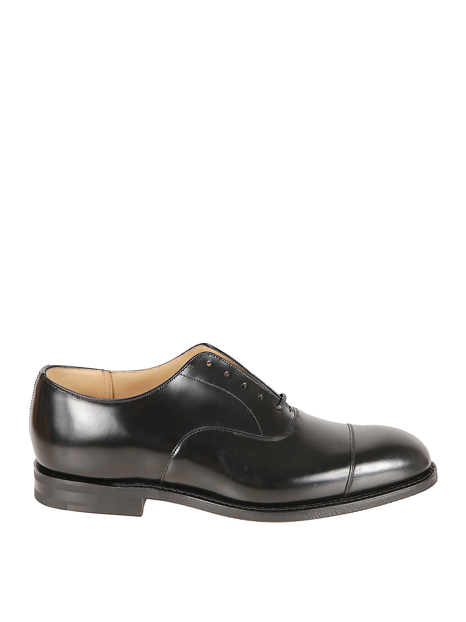 Cap Toe Flat Shoes