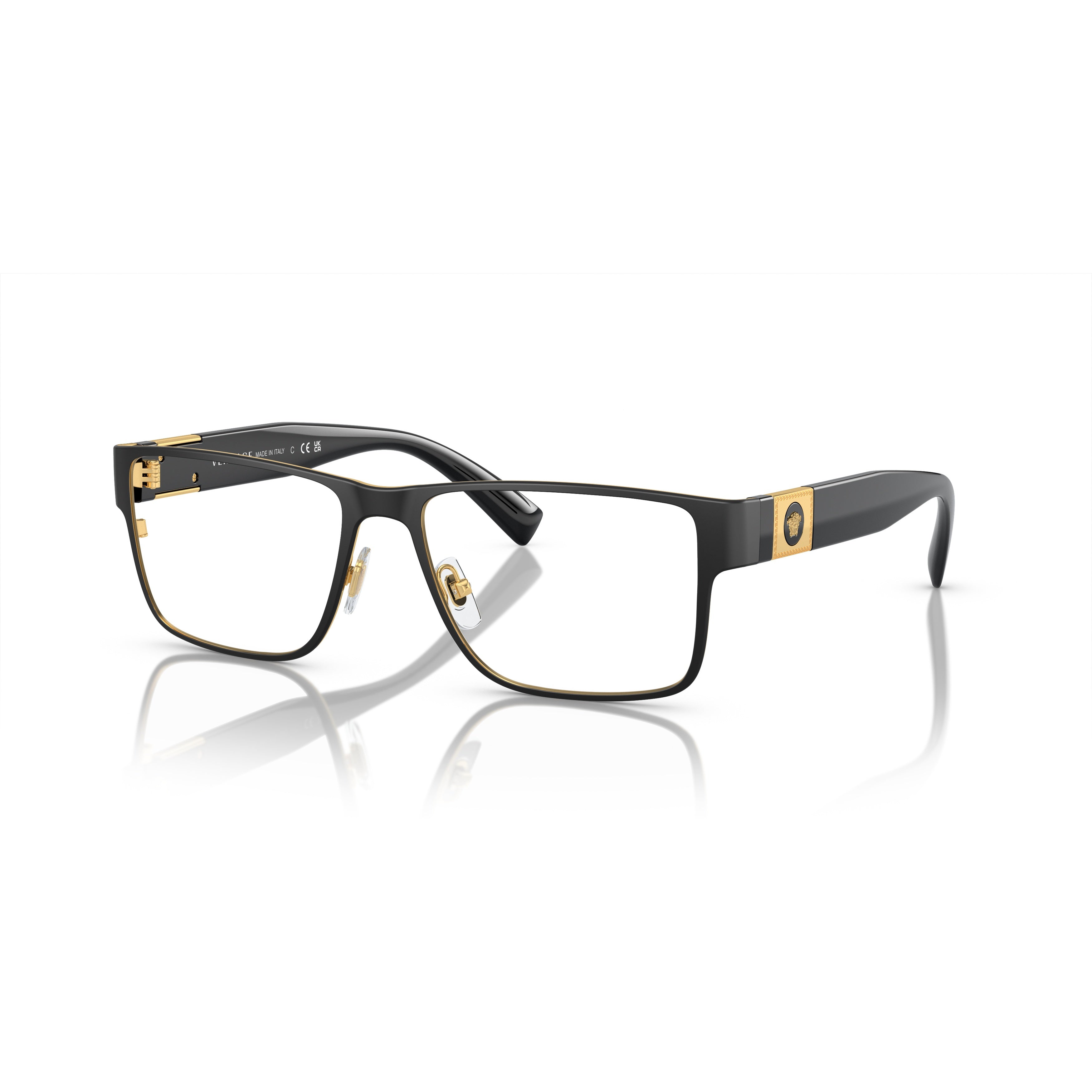 0ve1274 Rectangular Black Eyeglasses