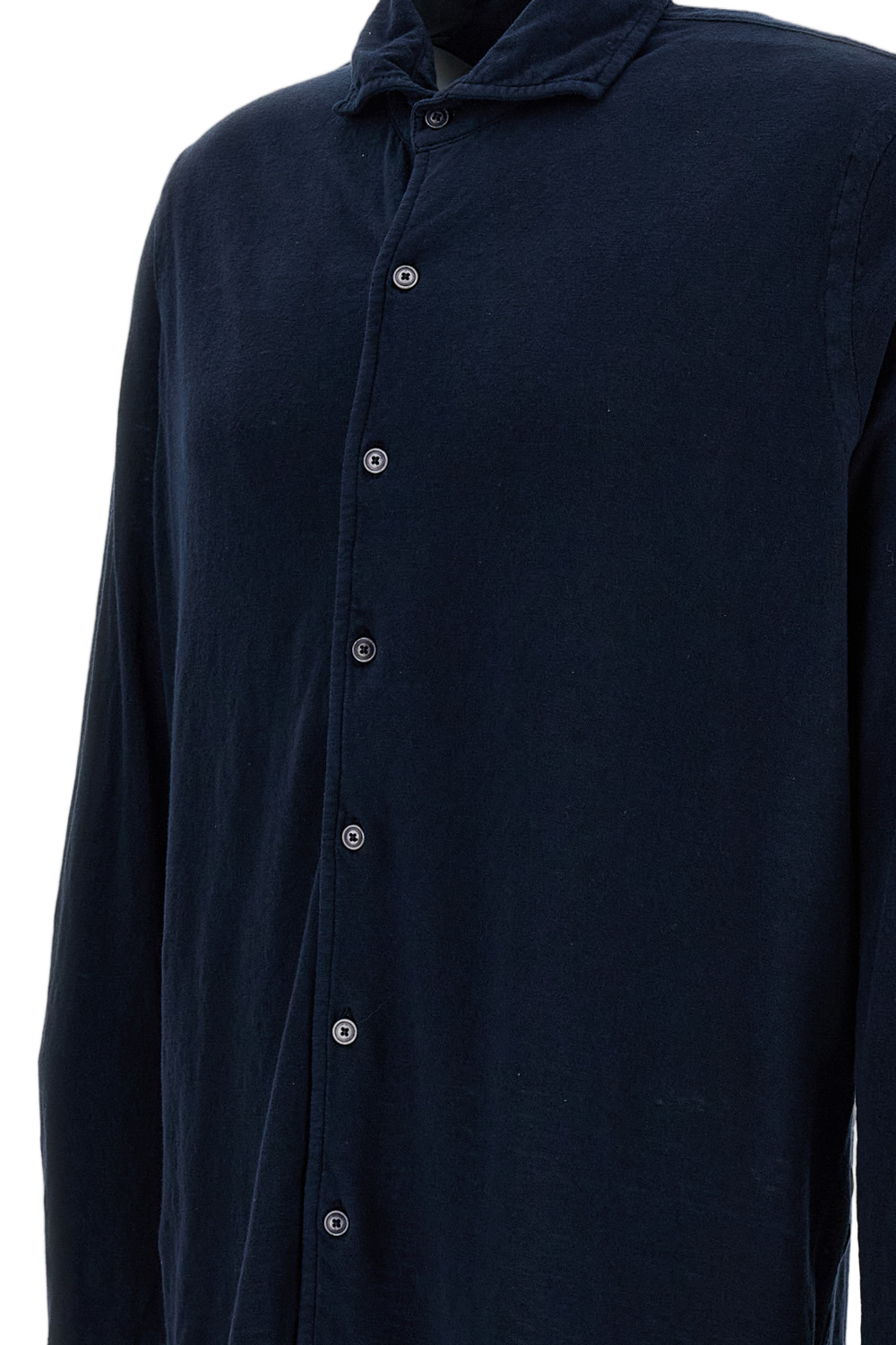 Long-Sleeved Cotton And Linen Sweater