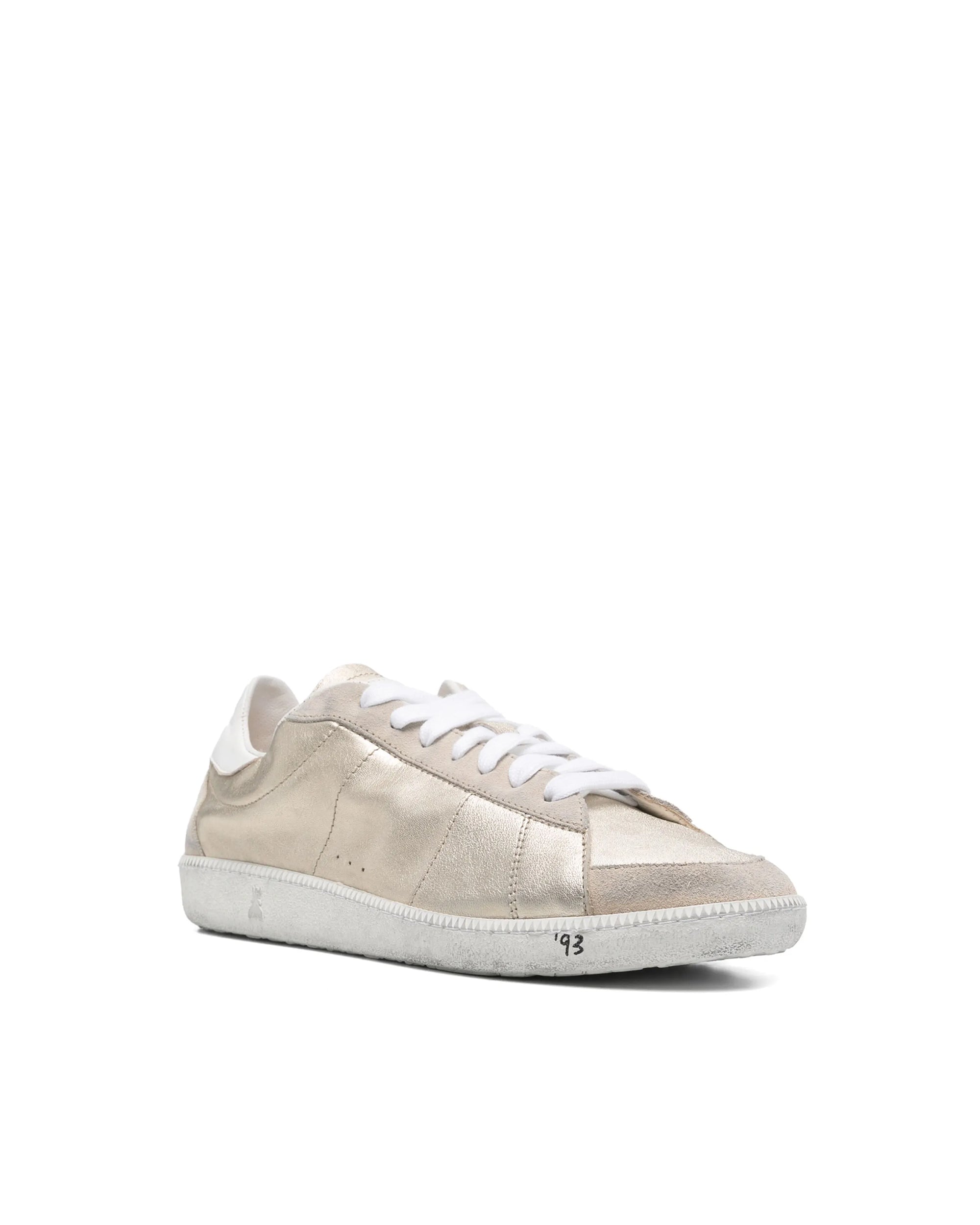 Błyszczące złote sneakersy Skin ’93