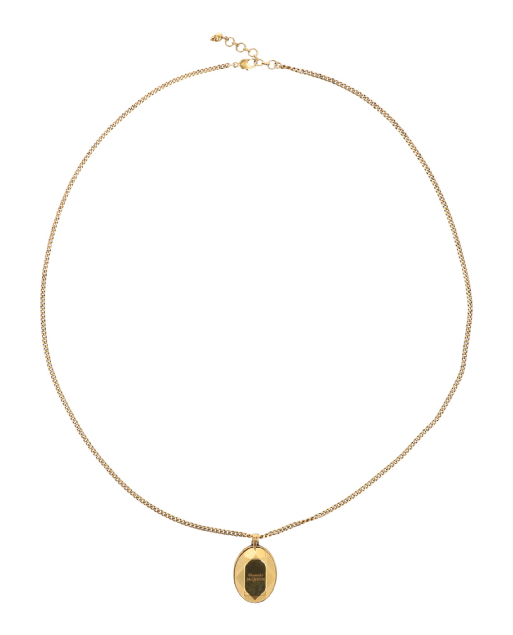 Faceted Pendant Necklace
