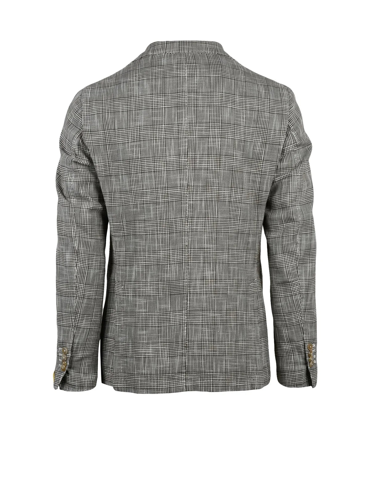 Grey Men Cotton Silk Jacket