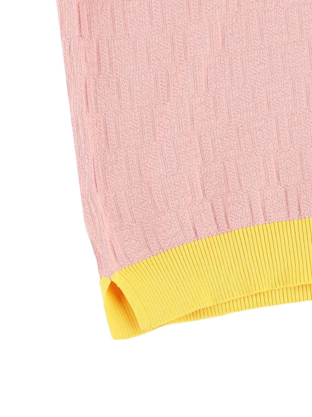 Jacquard Motif Cotton and Silk Jumper