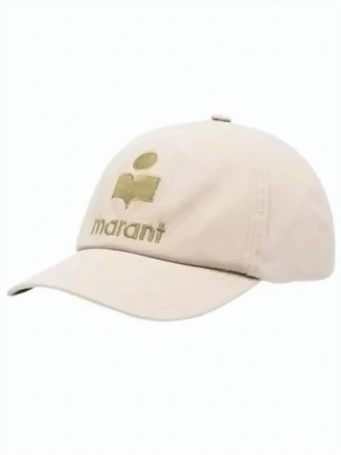 Structured Beige Baseball Cap