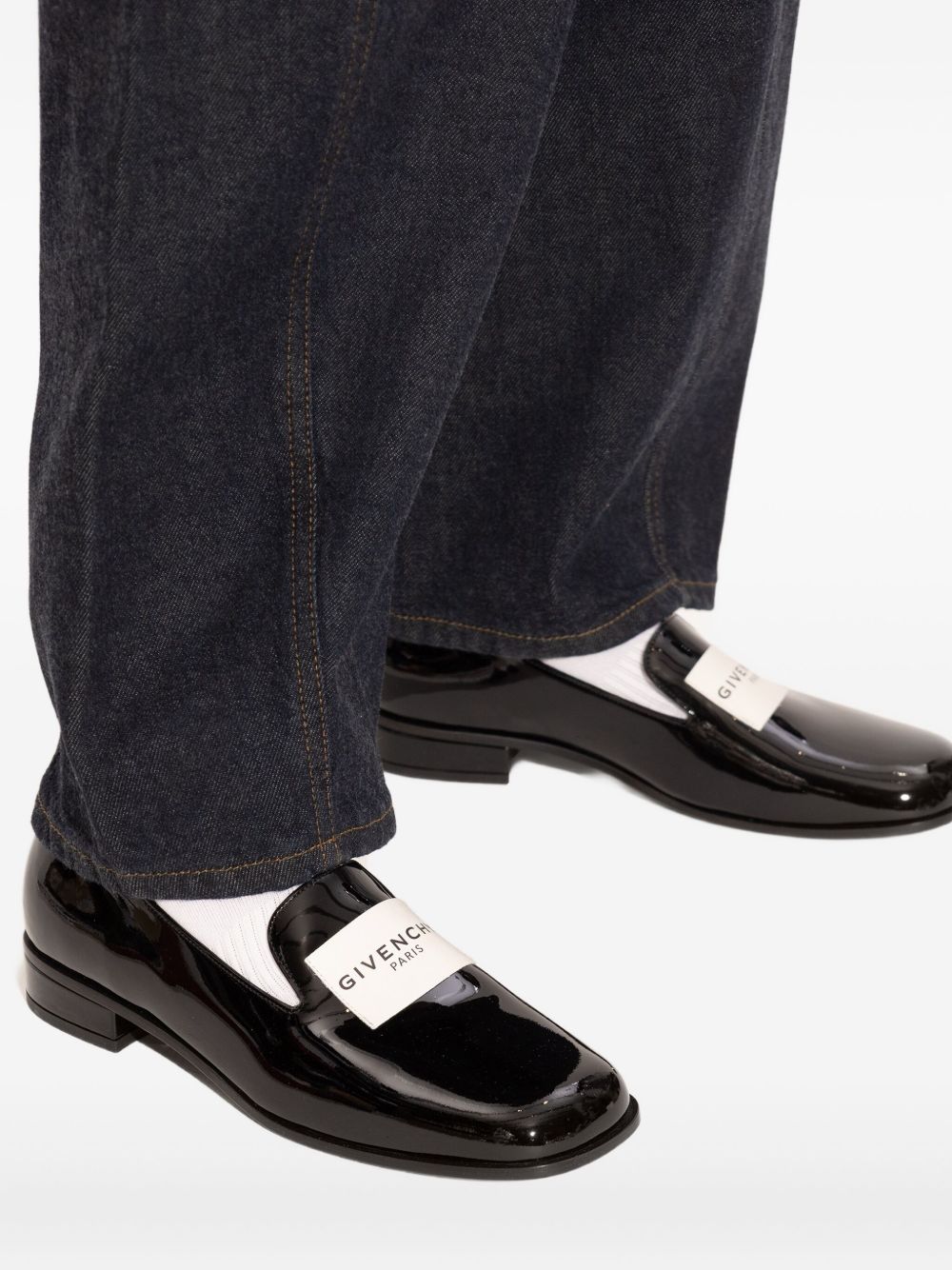 Patent Leather Slip-On Flats